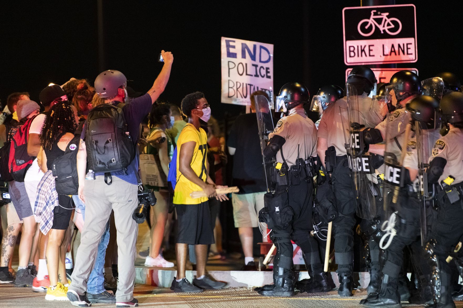 "Good Trouble" protest in St. Charles